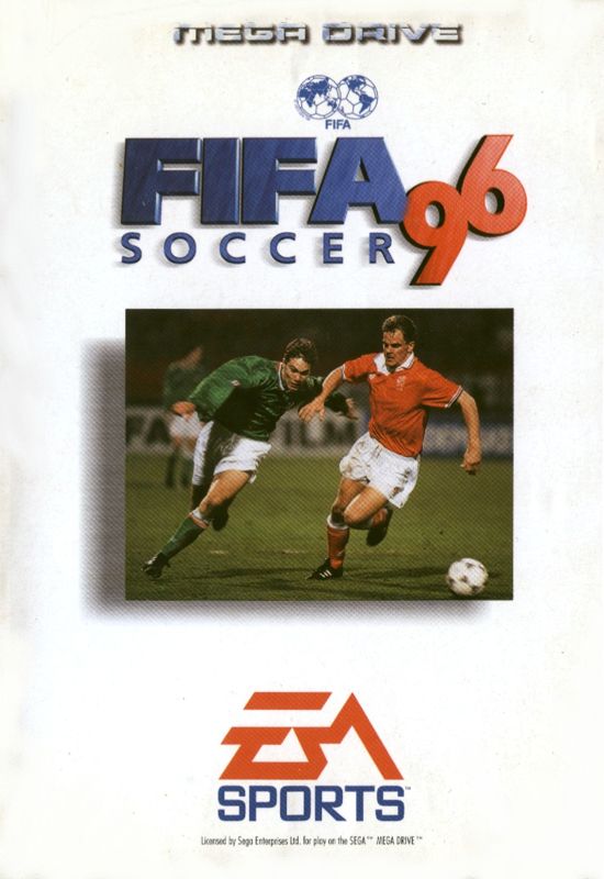 FIFA Soccer 96 box art for Sega Mega Drive